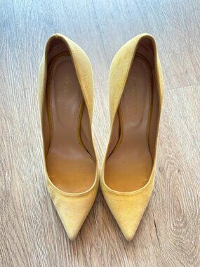 Sergio Rossi Yellow Pumps